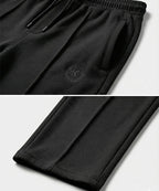 Men'S Baggy Waffle French Trousers - Black Lwr-0592 - Black - View 5