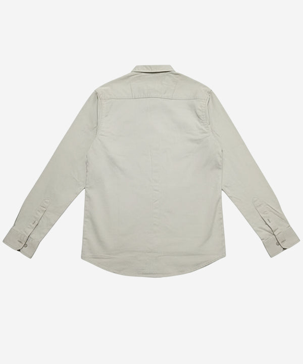 Men's Casual Shirt - Beige Shc-1841 Strech Fabric - Beige - View 5
