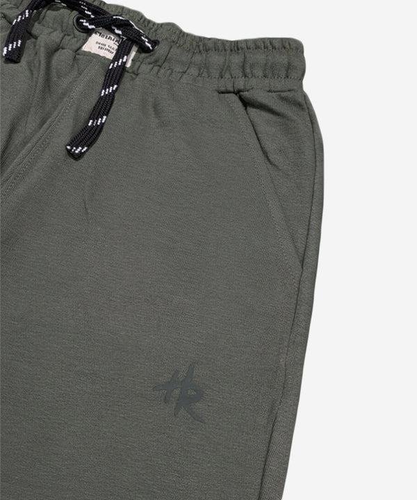 Kids Sports Trouser - D Green Blw-0128