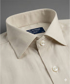 Men'S Dress Shirt - Beige Dsh-0292 - Beige - View 5