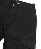 Men'S Cotton Pant 6 Pocket - Black Cp-0542 - Black - View 5