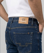 Men's Denim Smart Baggy- Jp-2204 Navy - Navy - View 5