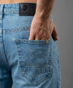 Men's Denim - Ice Blue JP-2101 - Blue - View 5