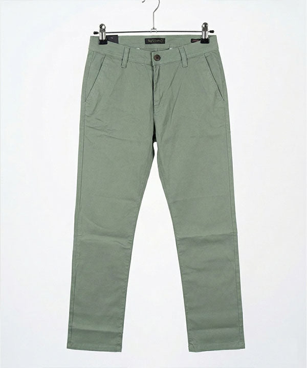 Men'S Chino Straight Fit- Green Cp-0552 - Green - View 5
