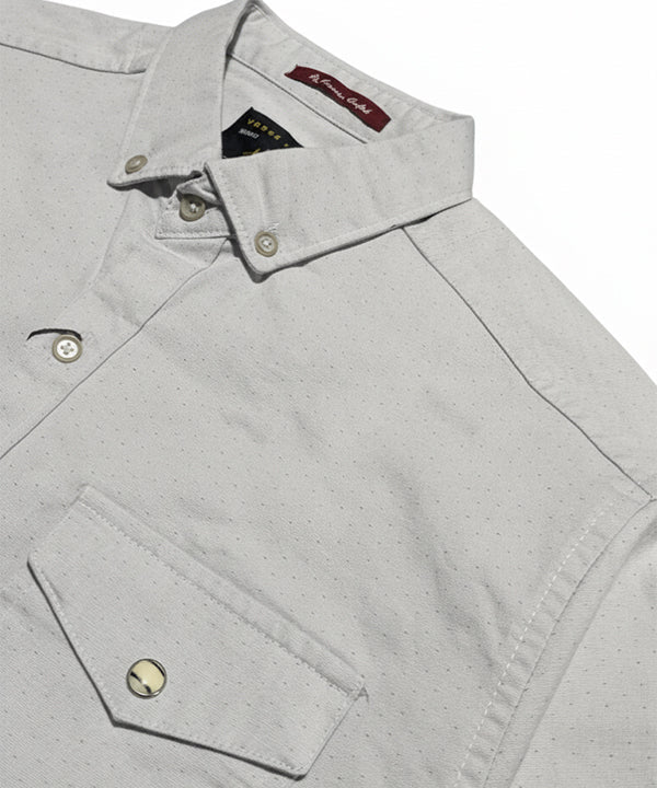 Men's Casual Shirt - Sky Shc-1841 Strech Fabric - Sky - View 5
