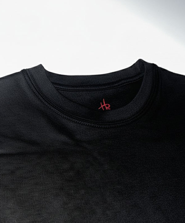 Men’S Basic T-Shirt – Black Tsh-5919 - Black - View 5