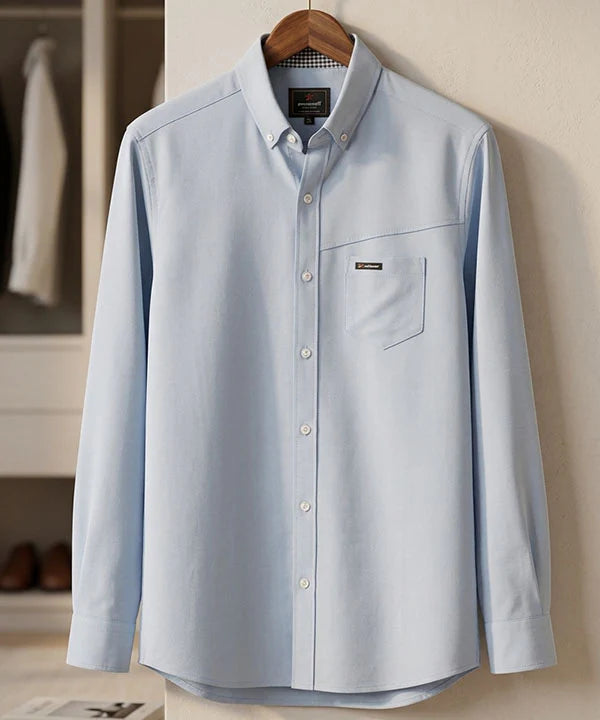 Men's Casual Shirt - Shc-1381 Sky Blue