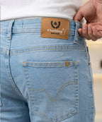 Men's Denim Straight Fit- Jp- 2226 Ice Blue - Blue - View 5