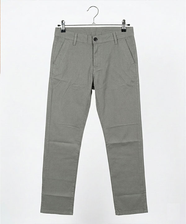 Men'S Chino Straight Fit- D-Grey Cp-0551 - Grey - View 5