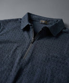 Men'S T-Shirt Collar Navy Tsh-7021 - Navy - View 5