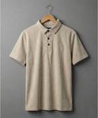 Men'S T-Shirt Collar L Coffee Tsh-5923 - Coffee - View 5