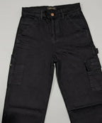 Men's Baggy Carpenter Denim -  Jp-2223 Black - Black - View 5