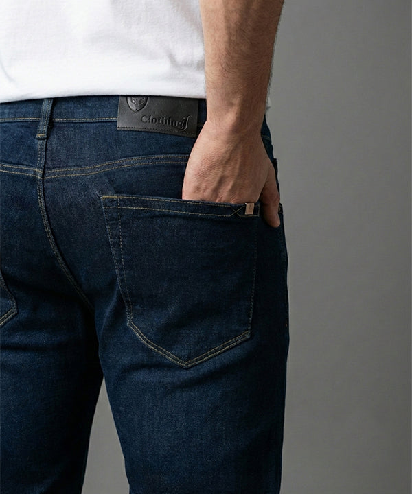 Men's Denim - Navy JP-2099 - Navy - View 5