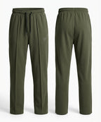 Men'S Baggy Waffle French Trousers - Green Lwr-0592 - Green - View 5