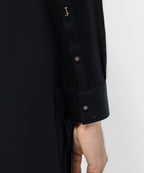 black cotton casual kameez shalwar