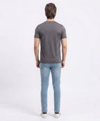 HR Clothing Men’s Printed T-Shirt – Grey TSH-5879