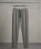 Men’S Pinstripe Drawstring Baggy Trousers- Lwr-0688 Green Stripe - Green - View 3