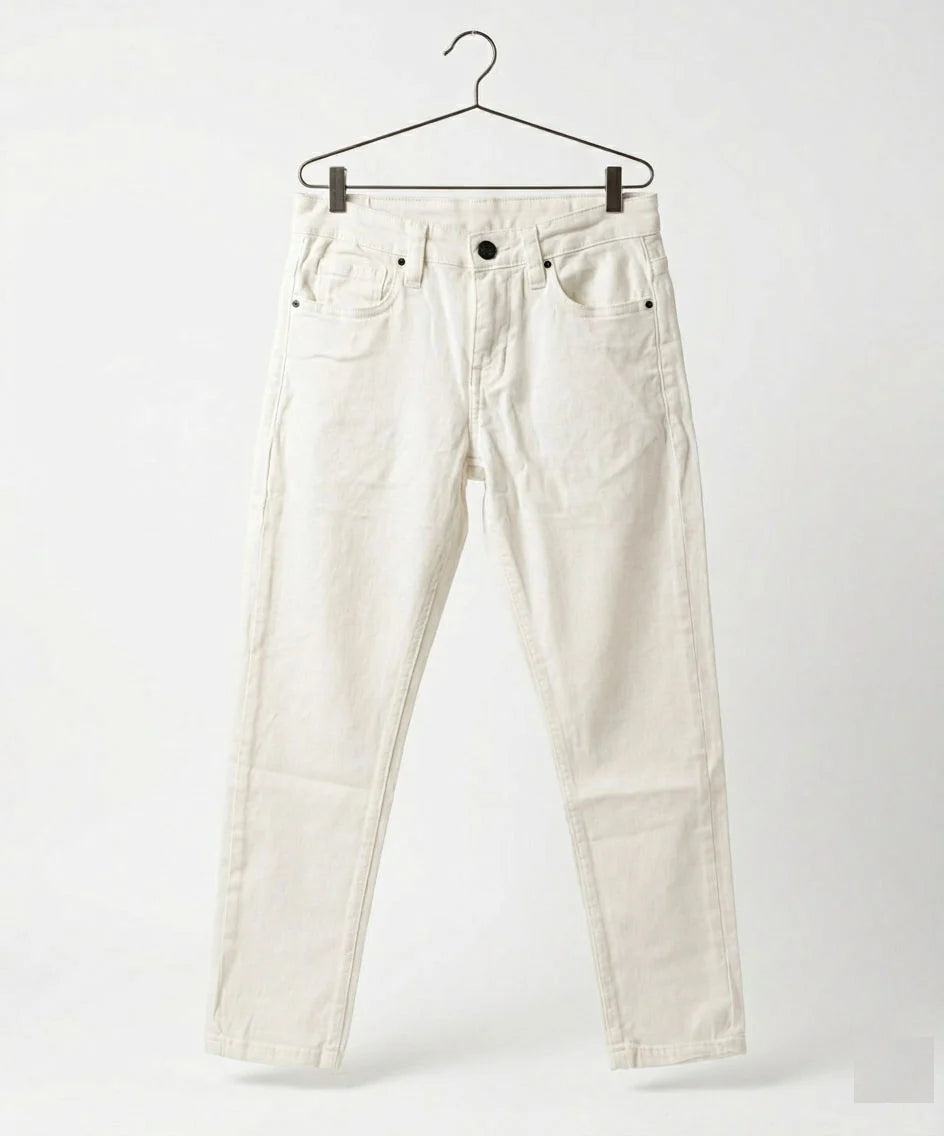 Boys White jeans pants- Bjp-0232