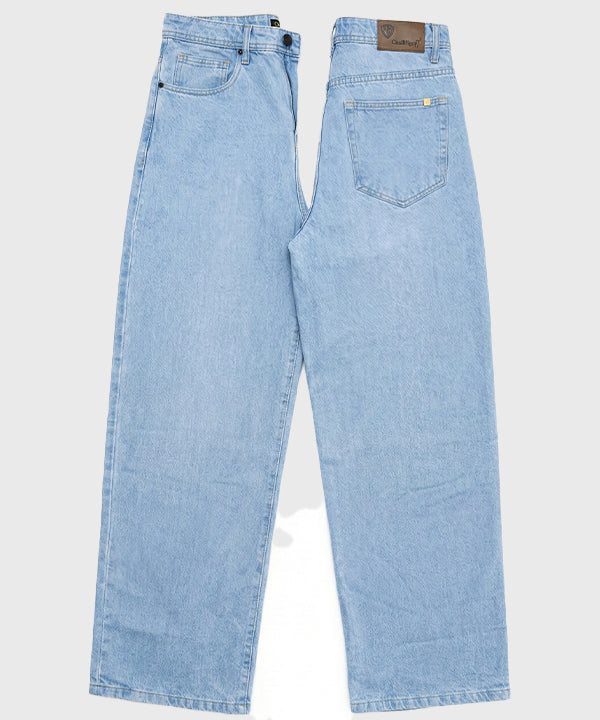 Men's Basic Baggy Denim - Light Blue Jp-1896 - Blue - View 6
