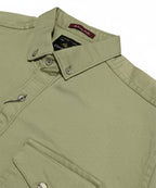 Men's Casual Shirt - Green Shc-1841 Strech Fabric - Green - View 6