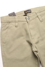 Kids Cotton Chino Pant - Bcp-0033 Green