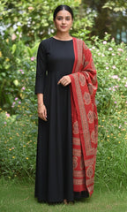 Ajrak Red Chaadar/Shawl