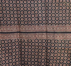 Hand Block Printed Ajrak Multi Blocks Kurta Fabric – Unstitched Lawn