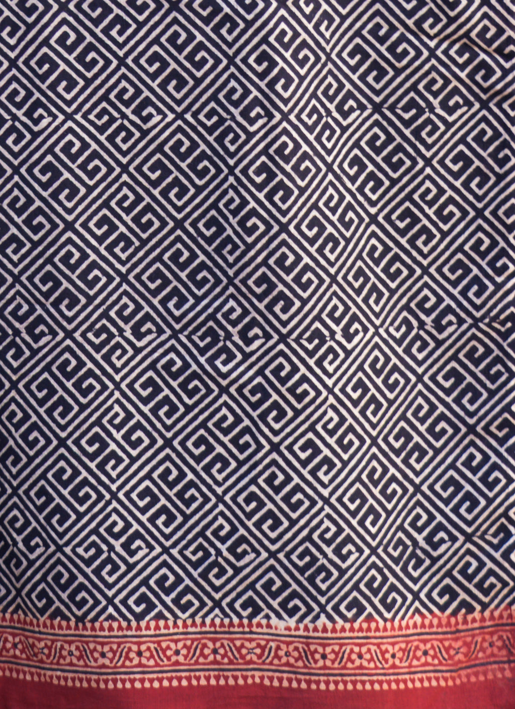 Ajrak Black Taskeen Kurta Fabric – Hand Block Printed Lawn (Unstitched Shirt Piece) | Ajrak Design Dress