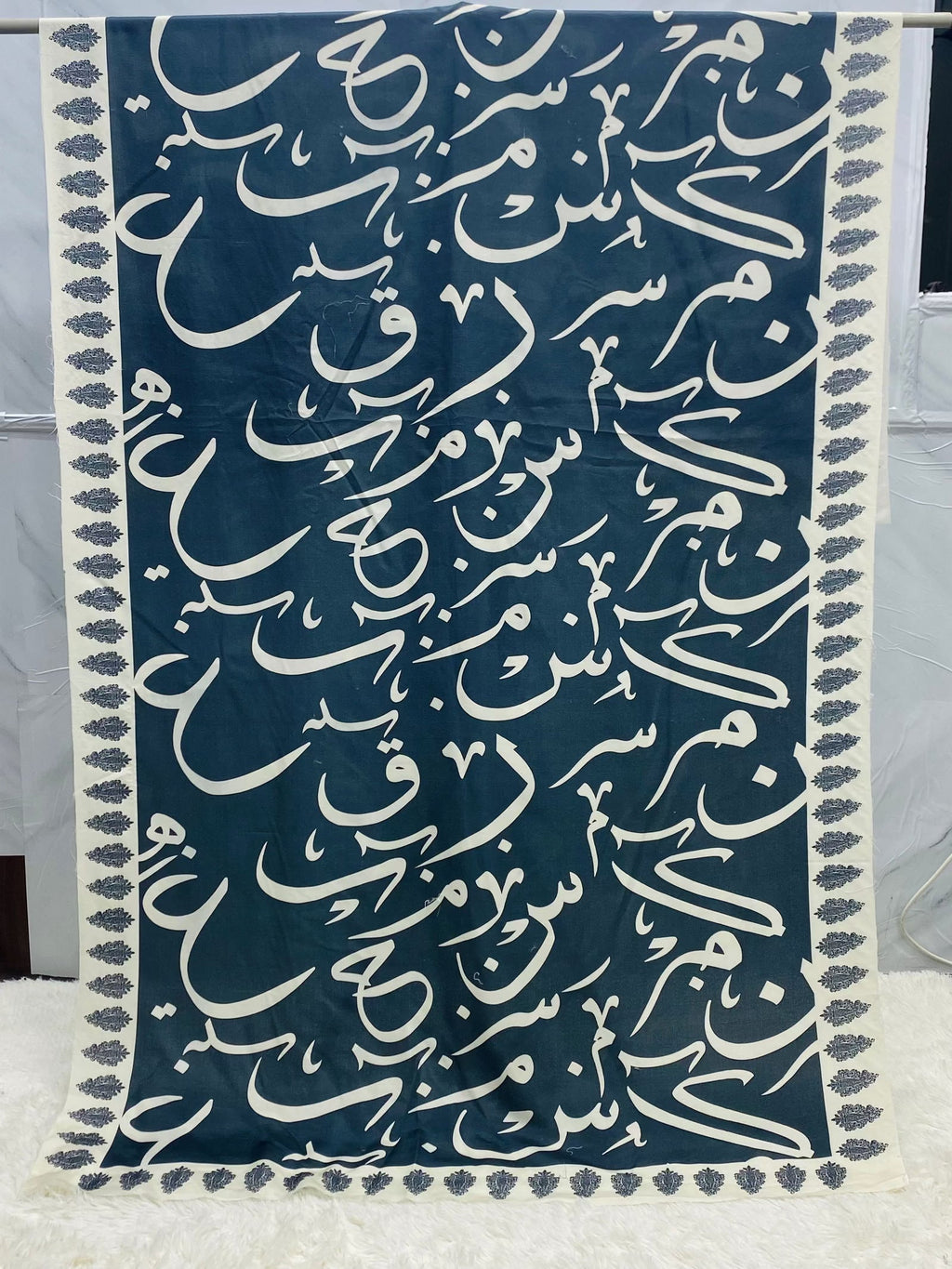 Be-Qaida Lawn Duppatta - Black - Buy Online at Shopping Karado