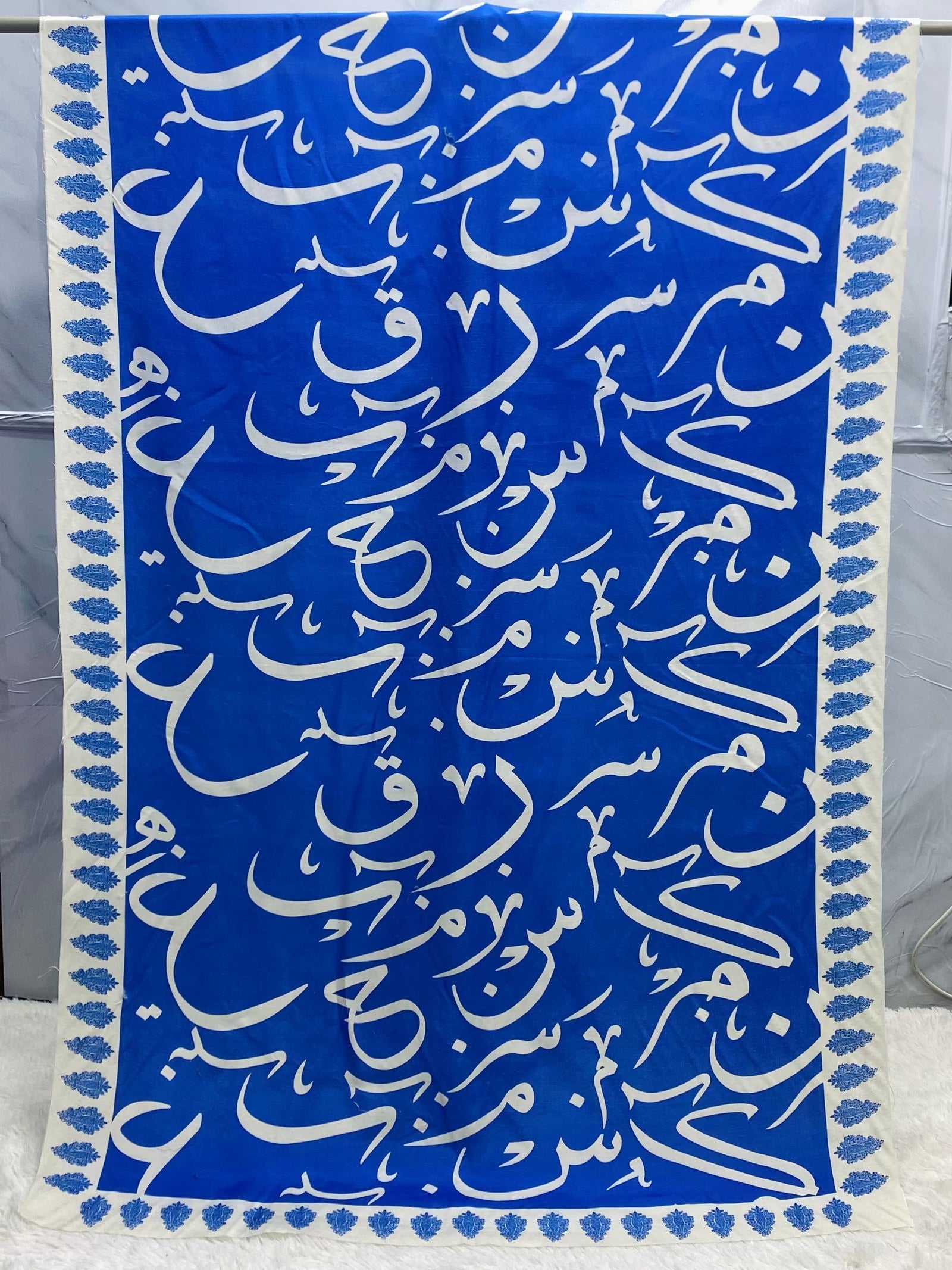 Be-Qaida Lawn Duppatta Black - Shopping Karado