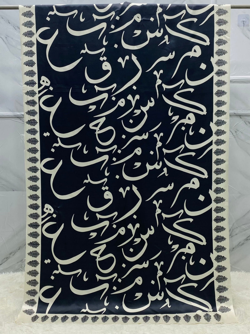 SastaaE Be-Qaida Odhni - Black - shoppingkarado.com