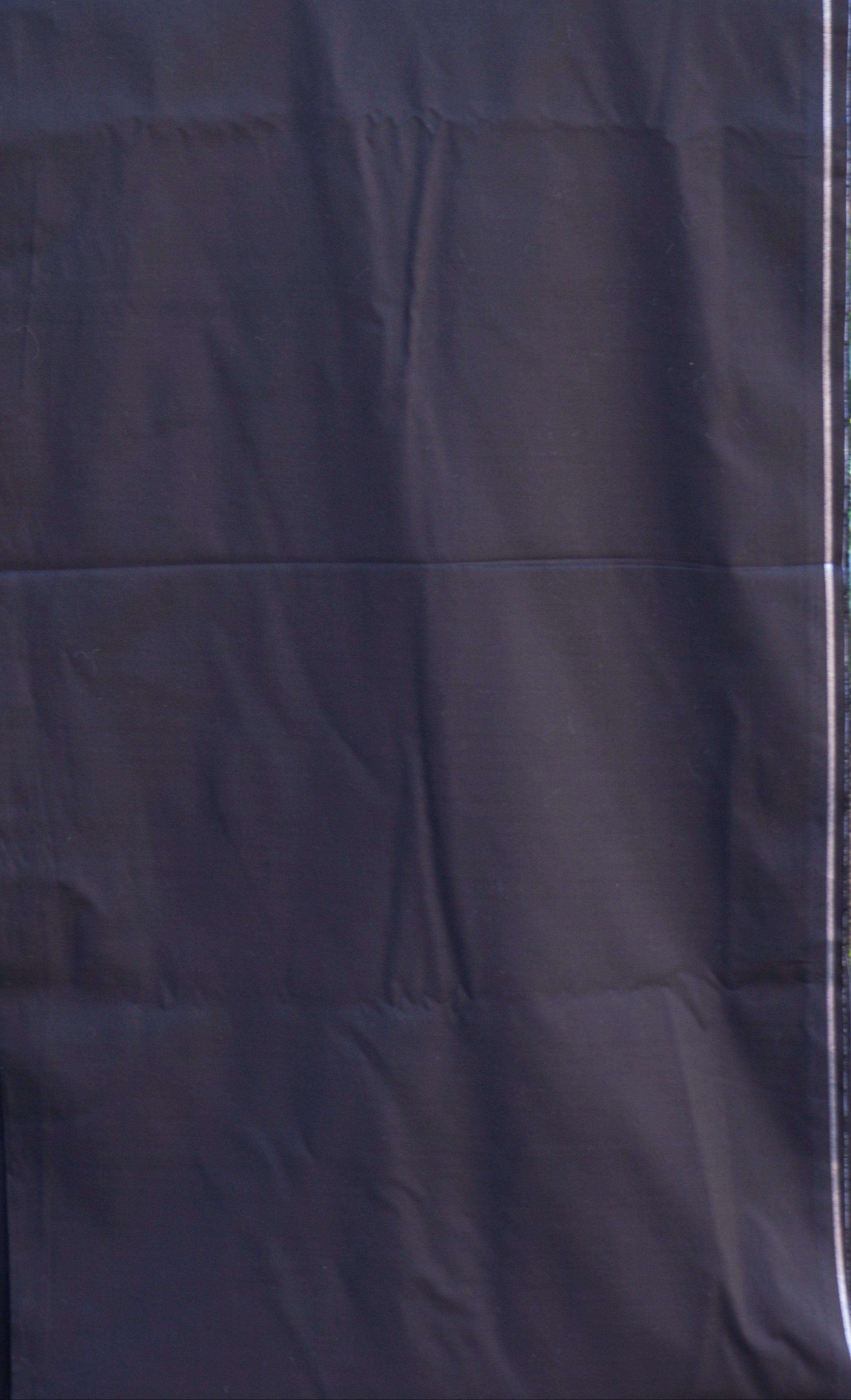 Plain Black Trouser Fabric – Lawn (2.5m × 38") | Ajrak Design Dress Accessory
