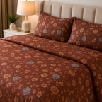 Premium Floral Printed Bedsheet