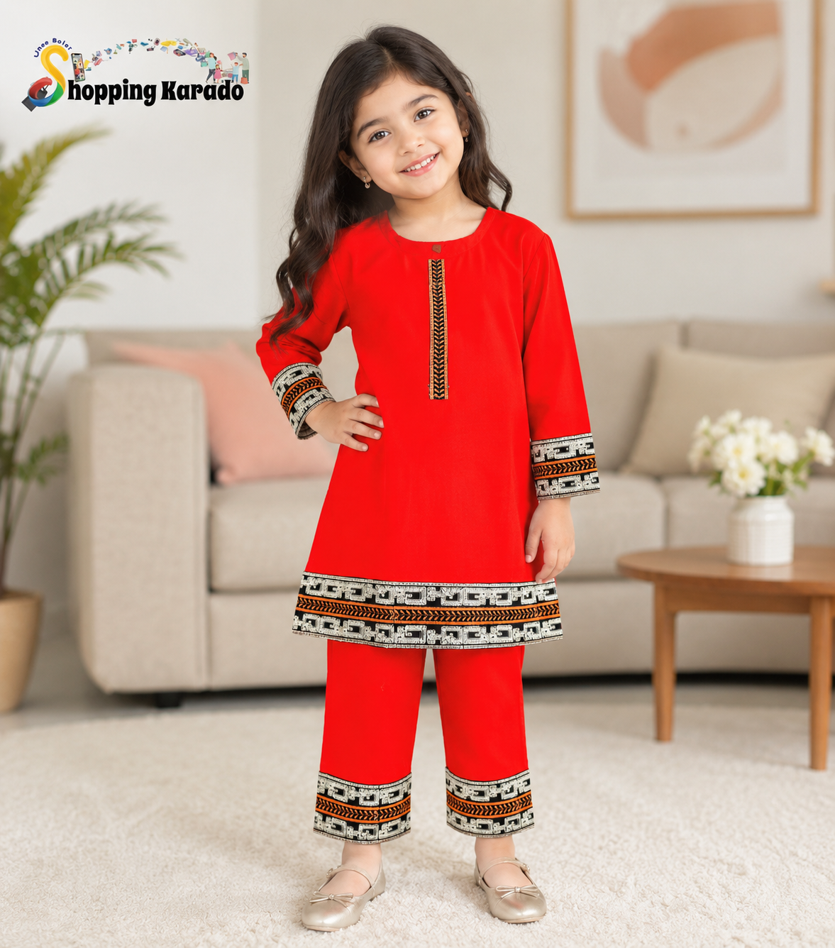 ❤️ Red Kids 2-Piece Dress ❤️