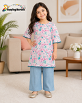 🌸 Floral Kids 2-Piece Dress 🌸