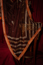 Afshan Shawl - Handcrafted Organza Shawl by Vashah - Shopping Karado