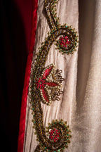 Amber Shawl - White Embroidered Luxury Shawl - Buy Online Pakistan