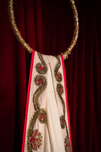 Amber Shawl - White Embroidered Luxury Shawl - Buy Online Pakistan