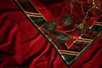 Shajar Shawl Detail View - Luxury Pakistani Shawl - shoppingkarado.com