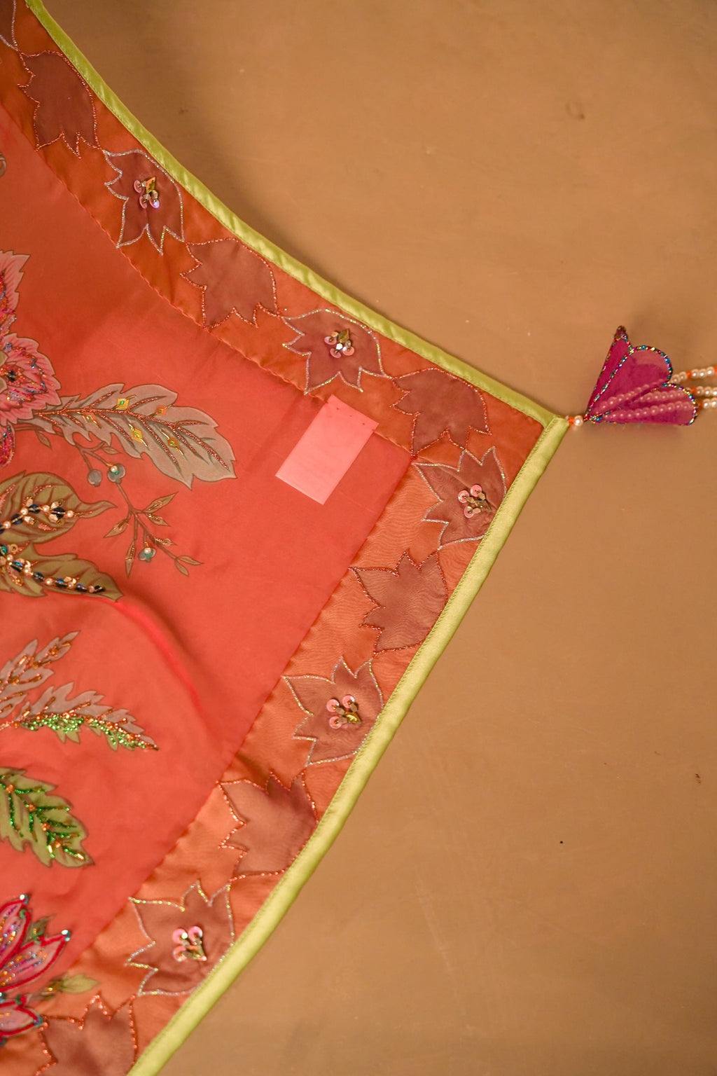 Gulbaan Shawl - Handcrafted Silk Shawl by Vashah - Shopping Karado