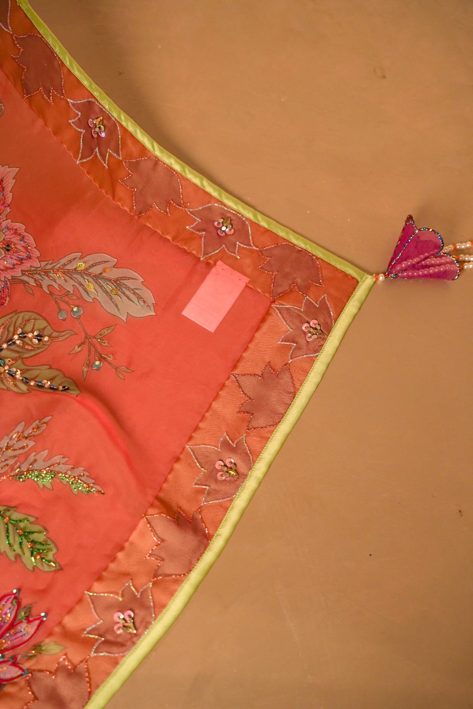 Gulbaan Shawl - Handcrafted Silk Shawl by Vashah - Shopping Karado