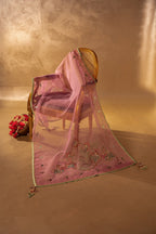 Baraadari Shawl - Handcrafted Silk Shawl by Vashah - Shopping Karado