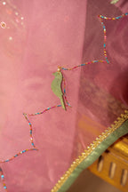 Baraadari Shawl - Red Embroidered Luxury Shawl - Buy Online Pakistan