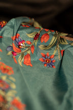 Parwana Shawl - Black Embroidered Luxury Shawl - Buy Online Pakistan