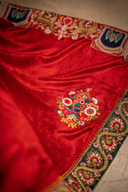 Bano - Shawl Detail View - Luxury Pakistani Shawl - shoppingkarado.com