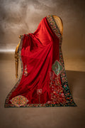 Bano - Shawl - Handcrafted Silk Shawl by Vashah - Shopping Karado
