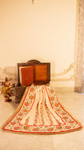 Amar - Handcrafted Raw Silk Shawl by Vashah - Shopping Karado