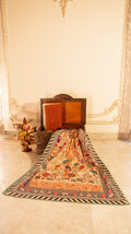 Baagh-II - Handcrafted Raw Silk Shawl by Vashah - Shopping Karado