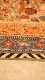 Baagh-II Detail View - Luxury Pakistani Shawl - shoppingkarado.com