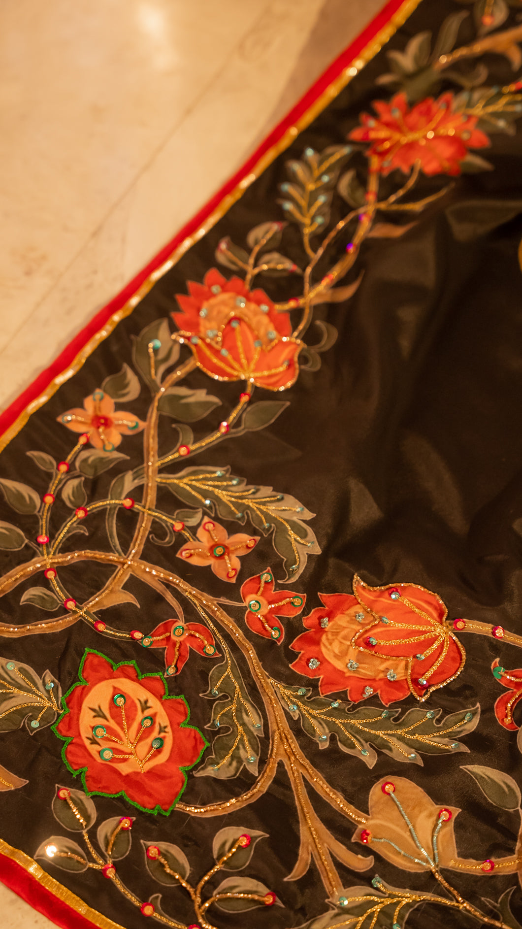 Bakht - Handcrafted Raw Silk Shawl by Vashah - Shopping Karado